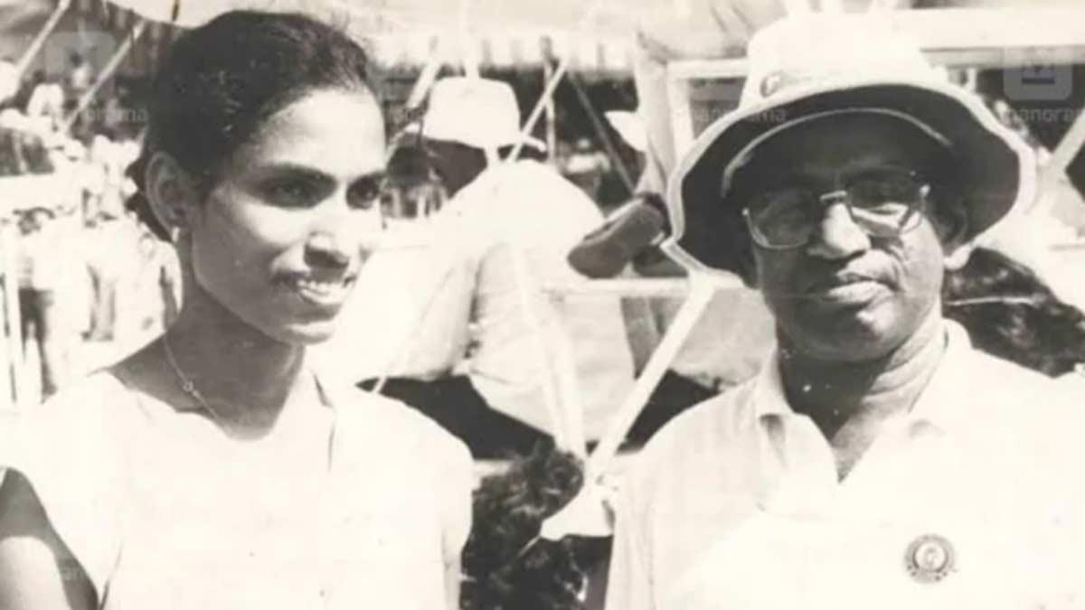 पीटी उषा के प्रशिक्षक और प्रसिद्ध कोच ओएम नांबियार (फाइल)