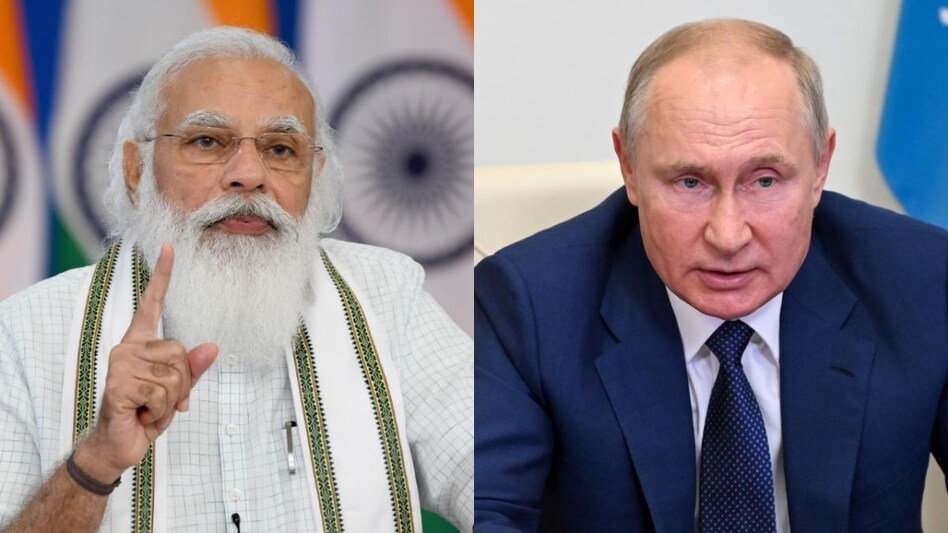 पीएम मोदी और व्लादिमीर पुतिन के बीच बातचीत पीएम मोदी और व्लादिमीर पुतिन के बीच बातचीत