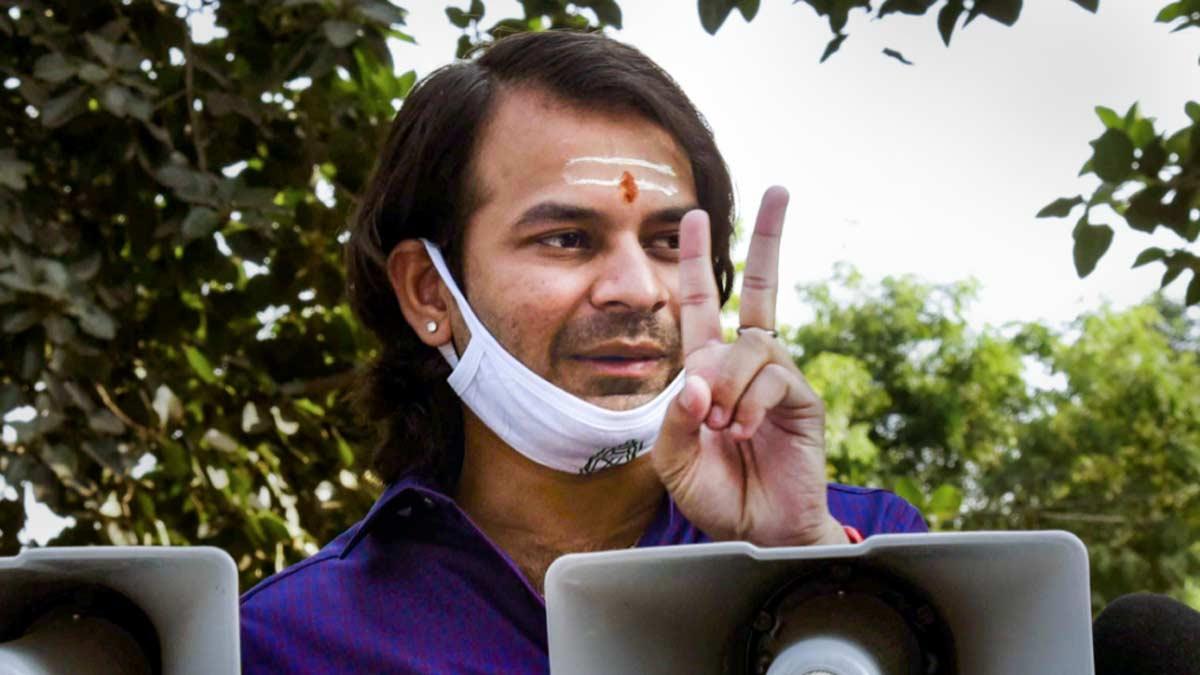 राष्ट्रीय जनता दल के नेता तेज प्रताप यादव (फाइल-पीटीआई)