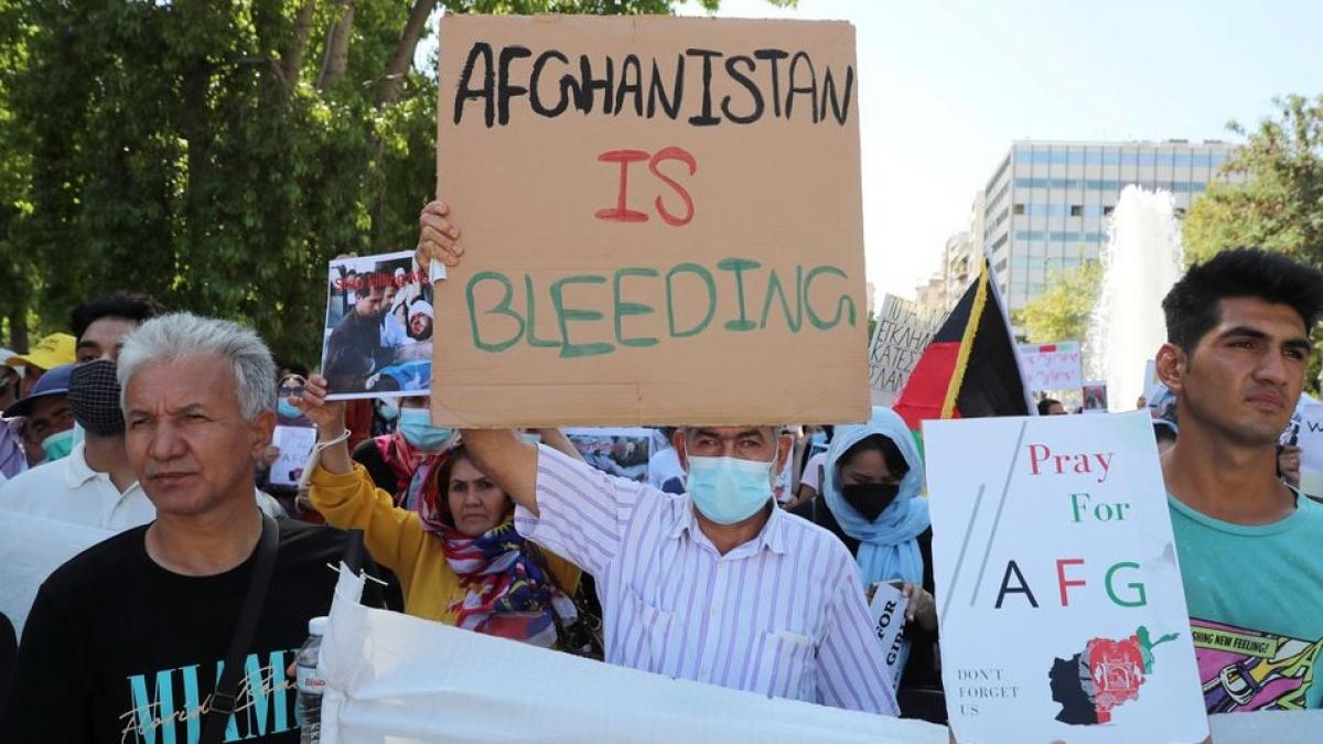 अफगानिस्तान के समर्थन में कई देशों में प्रदर्शन (फाइल फोटो)