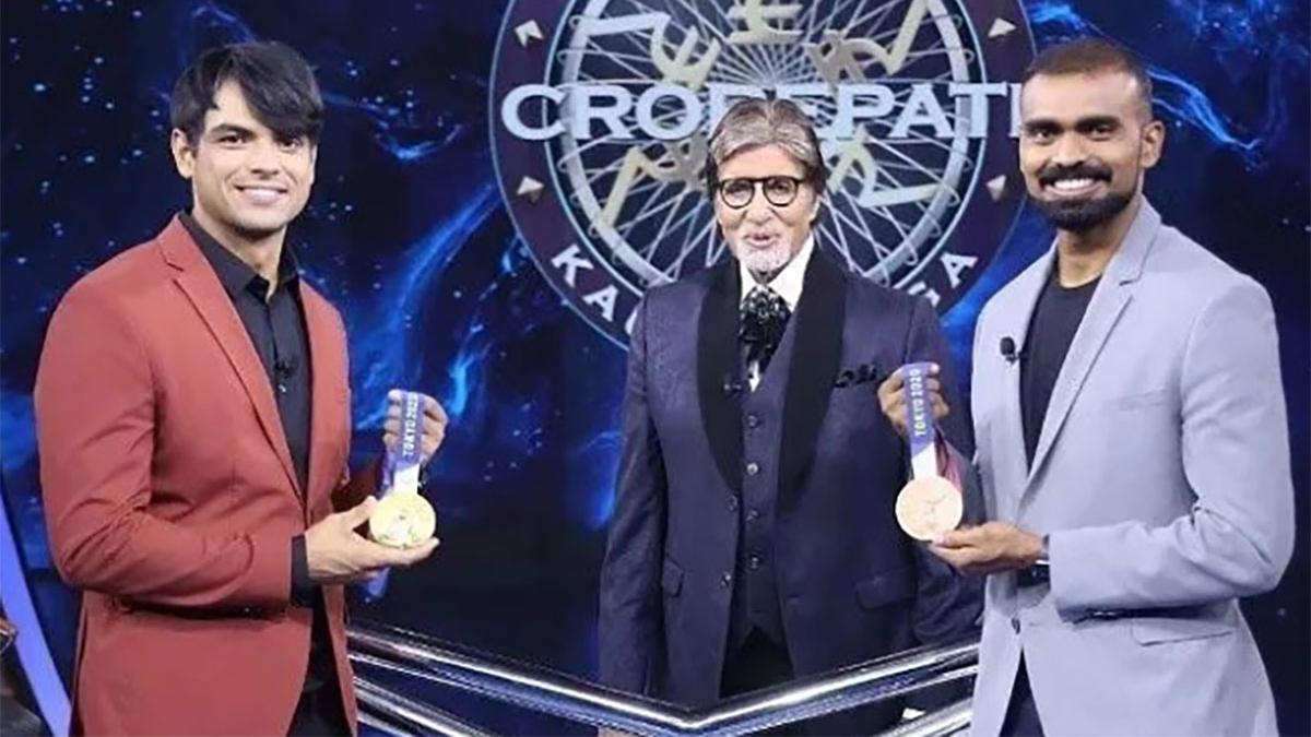 नीरज चोपड़ा-अमिताभ बच्चन-पीआर श्रीजेश 