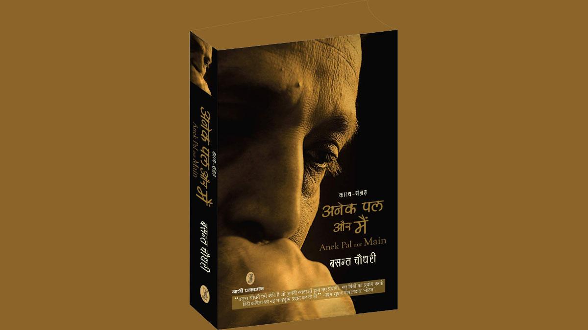 बसंत चौधरी के काव्य-संकलन 'अनेक पल और मैं' का आवरण चित्र