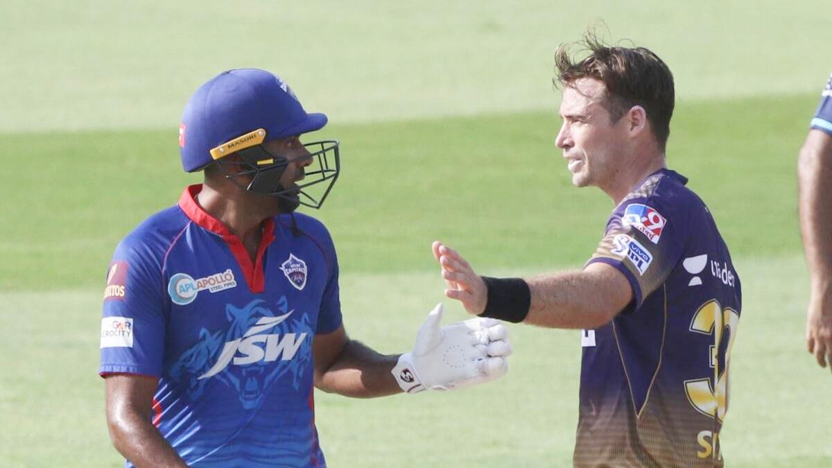 R Ashwin and Tim Southee