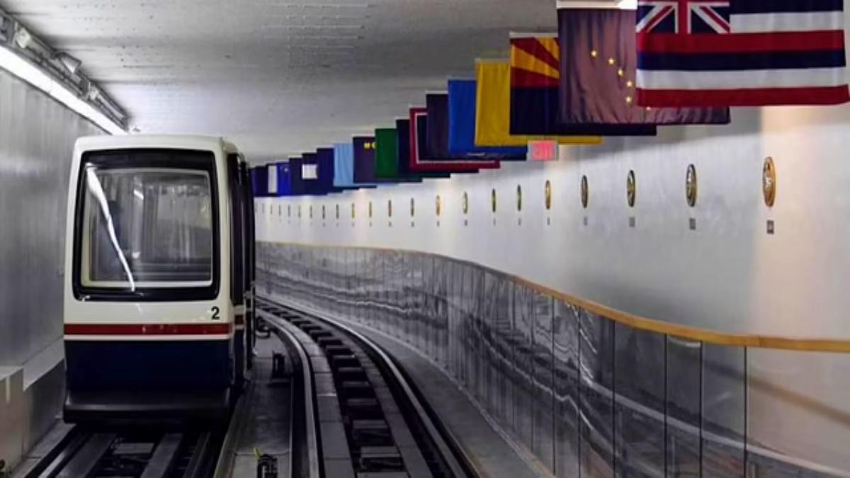 Capitol Secret Subway (फ़ोटो- AFP) 