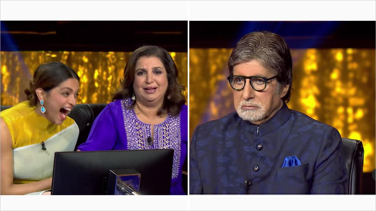 KBC 13: ऐसा क्या हुआ की फराह खान ने अमिताभ बच्चन से कहा 'मेरा एक बच्चा ले लो'