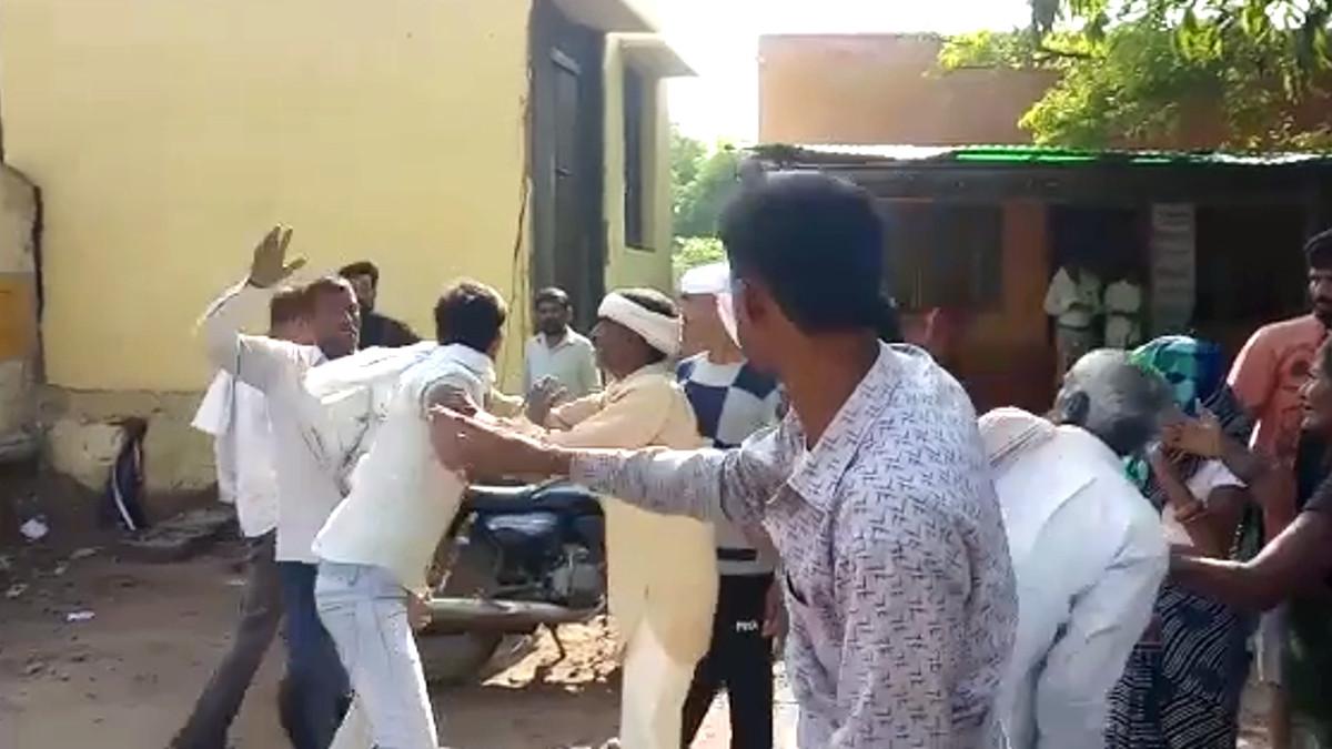 नवव‍िवाह‍िता की मौत के बाद हुआ व‍िवाद.