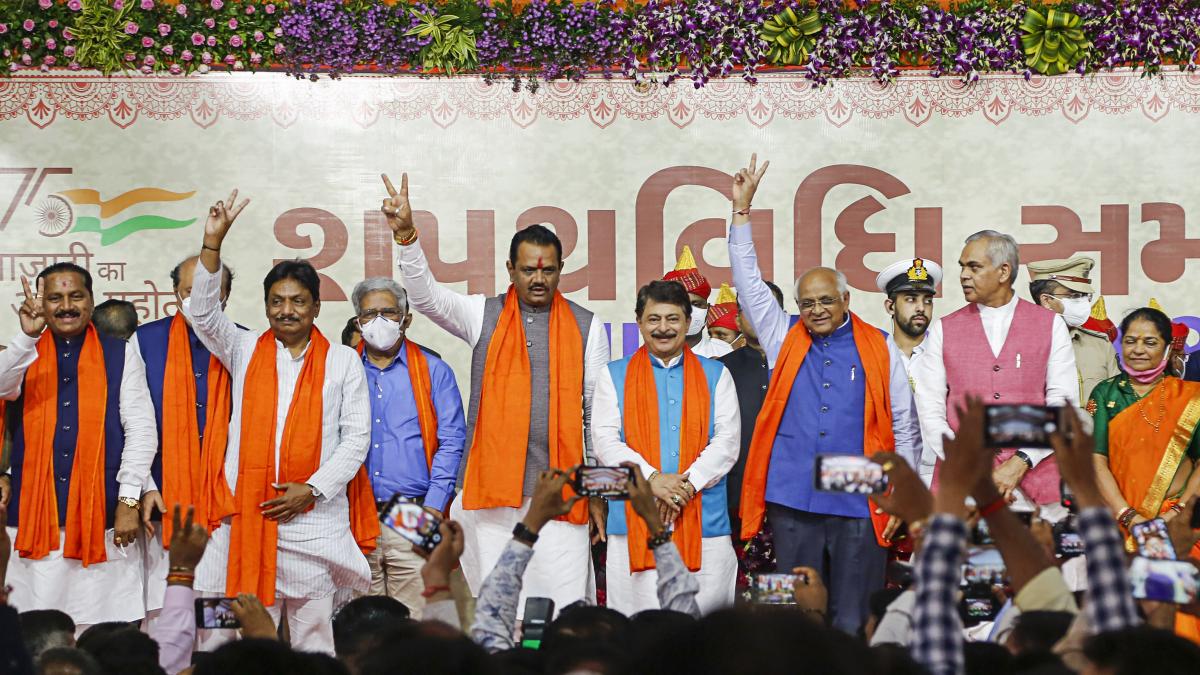 गुजरात मंत्रिमंडल का गठन