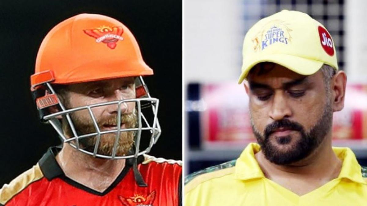 Kane Williamson vs MS Dhoni. (Twitter)