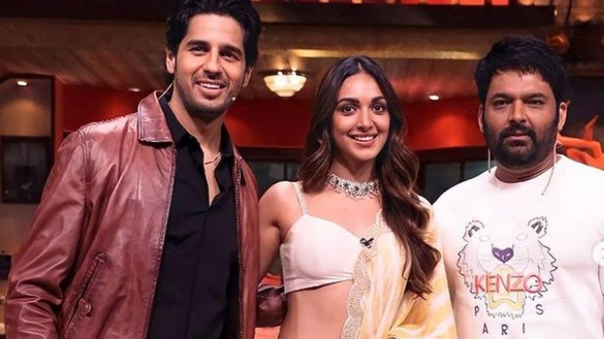 सिद्धार्थ मल्होत्रा-कियारा आडवाणी-कप‍िल शर्मा 