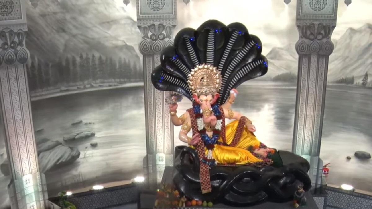 लालबागचा राजा मंदिर (फोटो - Lalbaugcha Raja यूट्यूब चैनल)