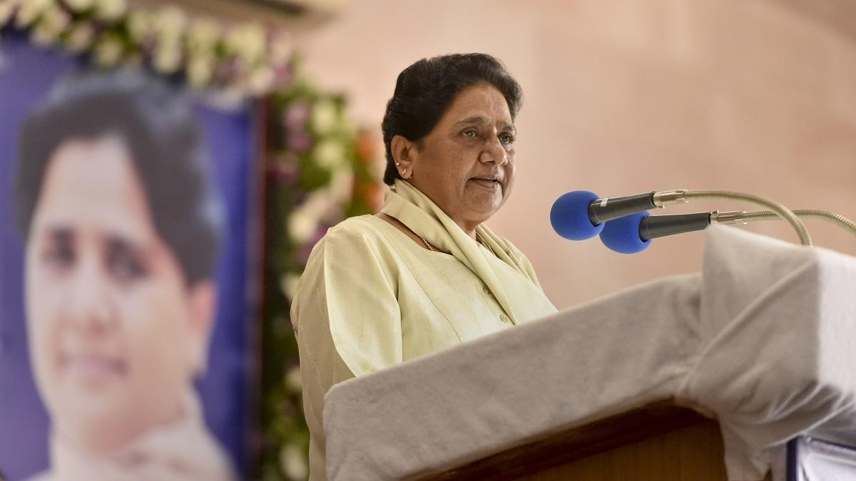 बहुजन समाज पार्टी की प्रमुख मायावती (फोटो-PTI)