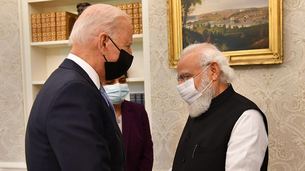 अमेरिकी राष्ट्रपति जो बाइडेन और पीएम मोदी (फोटो-PTI/AP)