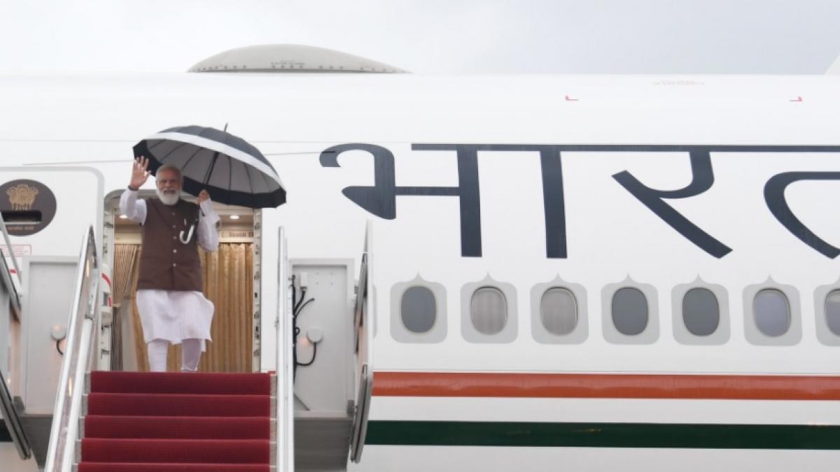 पीएम नरेंद्र मोदी अमेरिका पहुंचे (ट्विटर) 