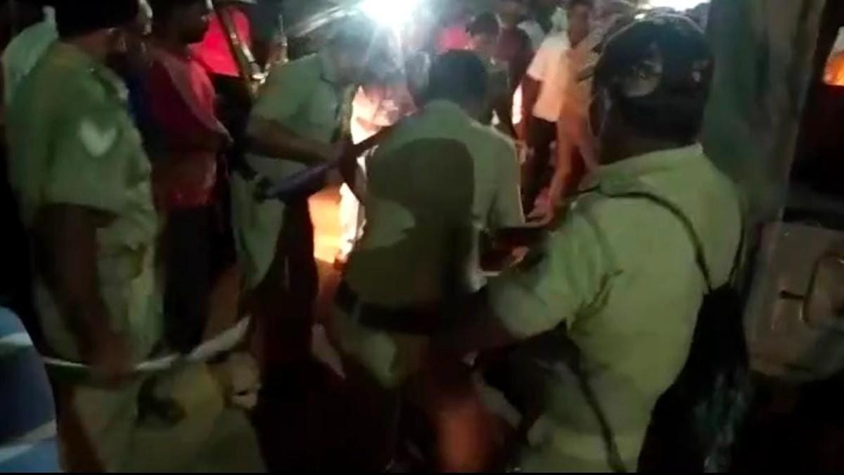 पूर्व सैनिक की पिटाई का वीडियो सोशल मीडिया पर हुआ वायरल 