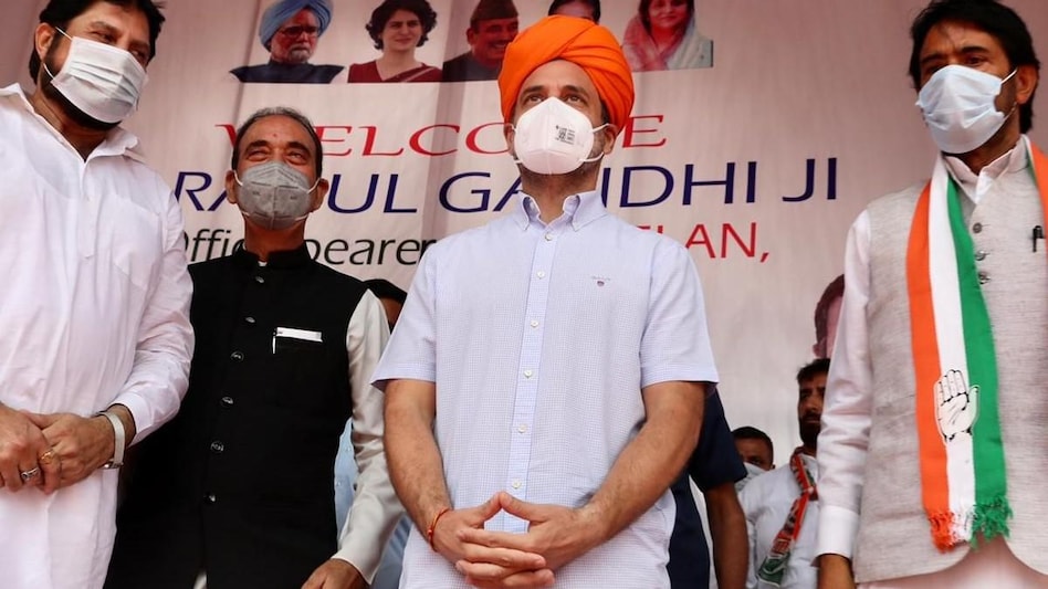 राहुल गांधी दो दिन के जम्मू दौरे पर हैं.