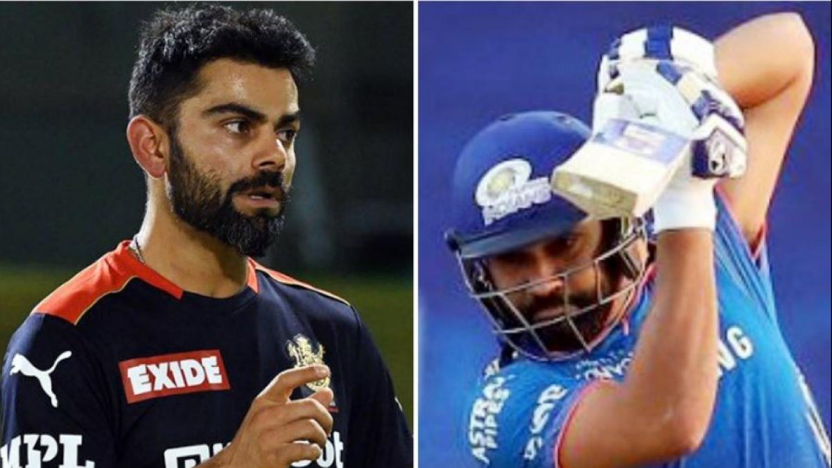 Virat Kohli vs Rohit sharma. (Twitter)