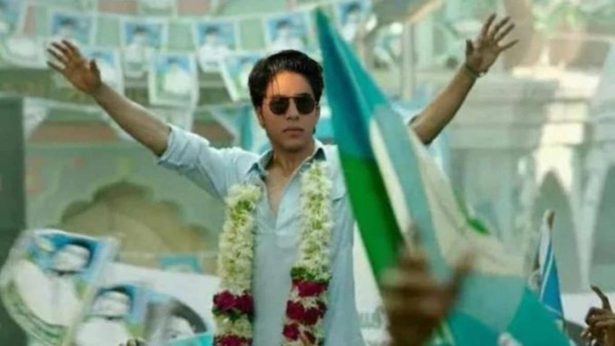 फैन ने बनाया आर्यन खान का पोस्टर