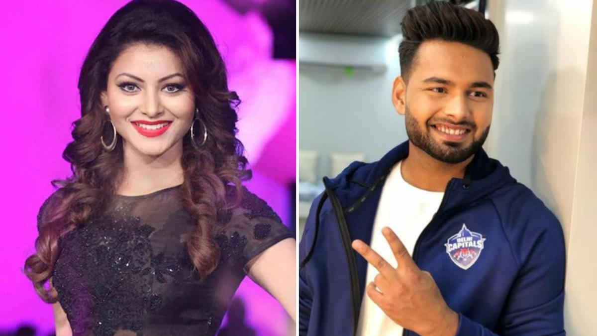 उर्वशी रौतेला और ऋषभ पंत