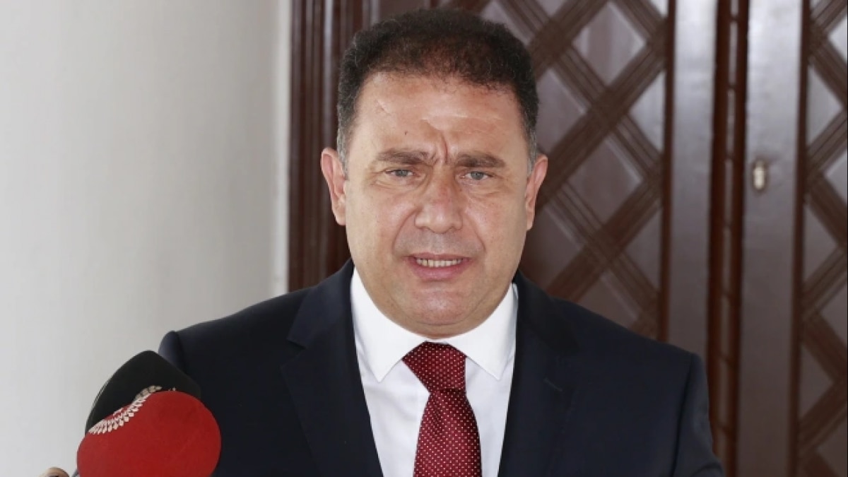 उत्तरी साइप्रस के प्रधानमंत्री Ersan Saner