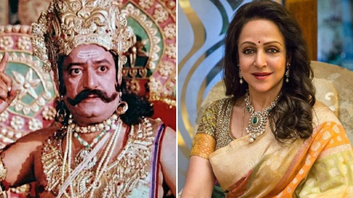 अरविंद त्रिवेदी-हेमा मालिनी