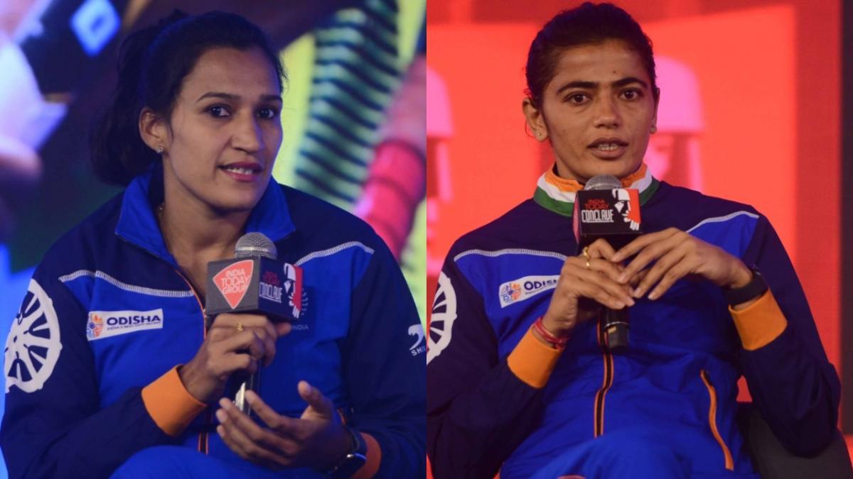 Rani Rampal, Savita Punia (Photo Credit: Chandradeep Kumar)