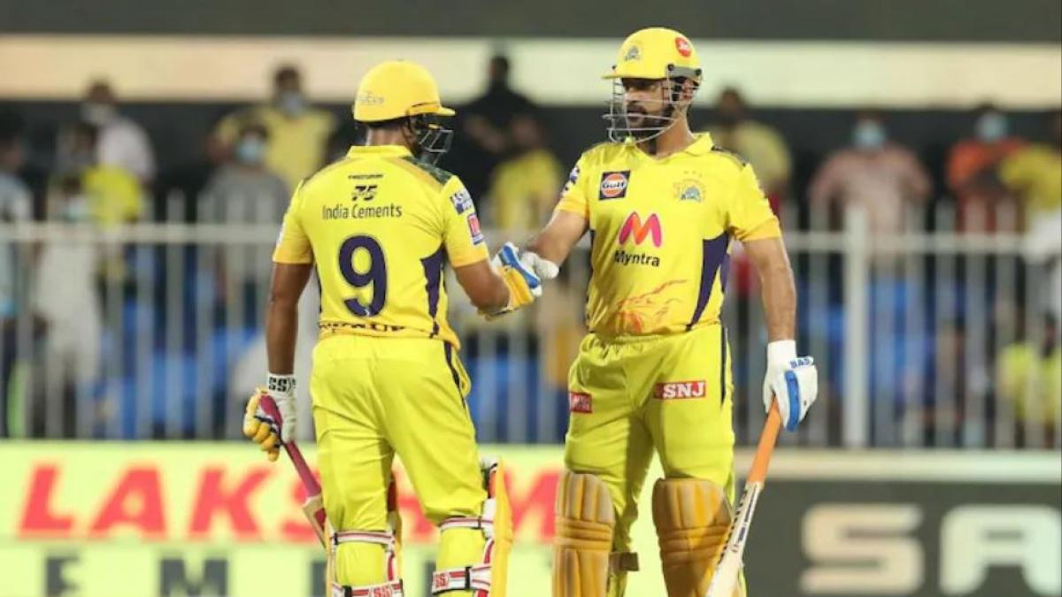 CSK became the first team to qualify for IPL 2021 play-offs. (@BCCI)