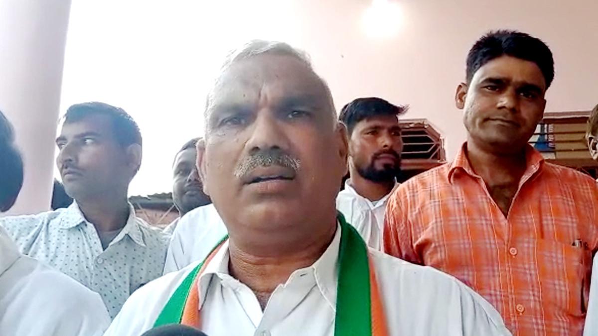 राजस्थान के पूर्व राज्य मंत्री जवाहर स‍िंह बेढम.