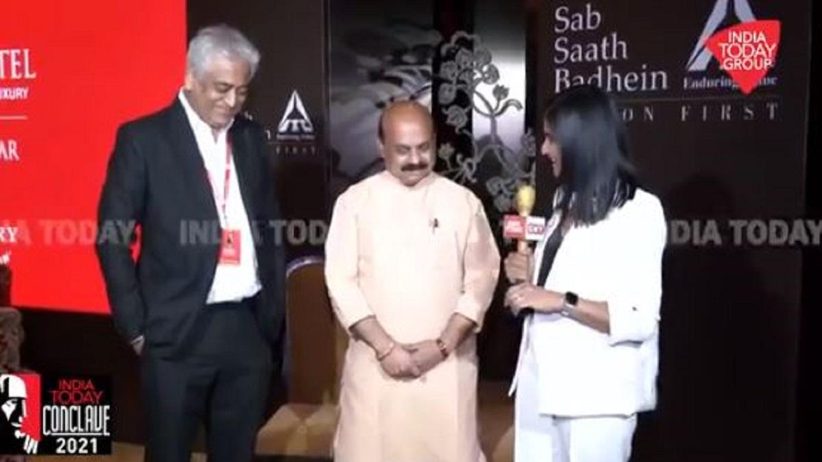 कर्नाटक सीएम ने गाये रफी के गाने (फोटो- आजतक)