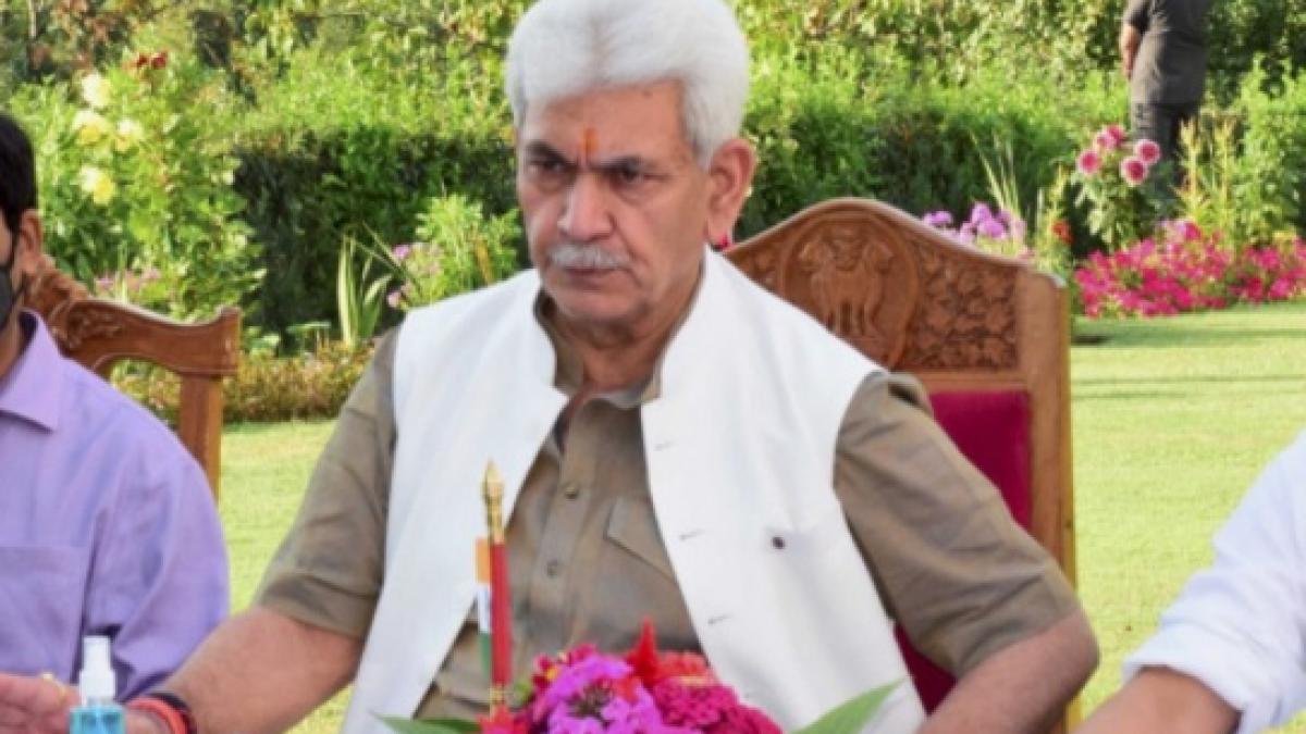 केंद्र शासित प्रदेश जम्मू-कश्मीर के उपराज्यपाल मनोज सिन्हा (फाइल-पीटीआई)