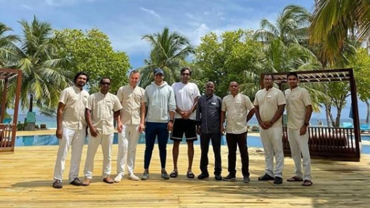 मालदीव में छुट्टियां मना रहे हैं नीरज चोपड़ा