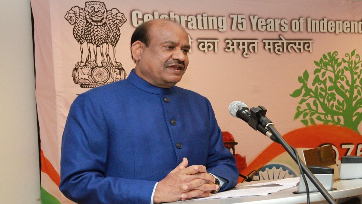 लोकसभा के स्पीकर ओम बिरला (फोटो- ट्विटर)