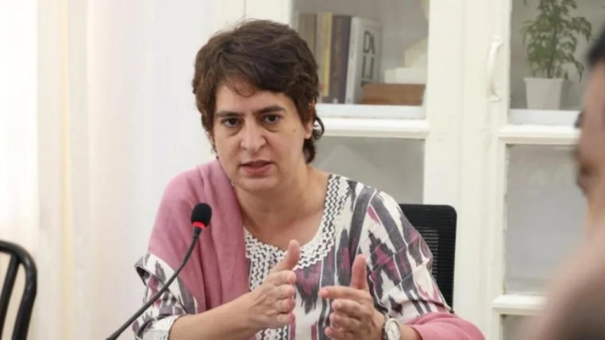 कांग्रेस की राष्ट्रीय महासचिव प्रियंका गांधी (फाइल फोटोः ट्विटर)