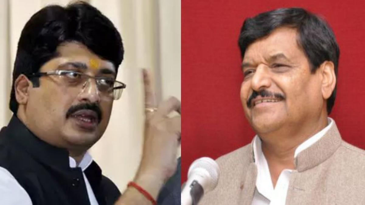 राजा भैया और शिवपाल यादव