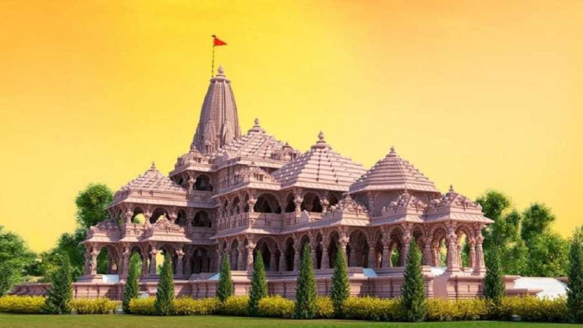 Model of Ram Mandir Of Ayodhya