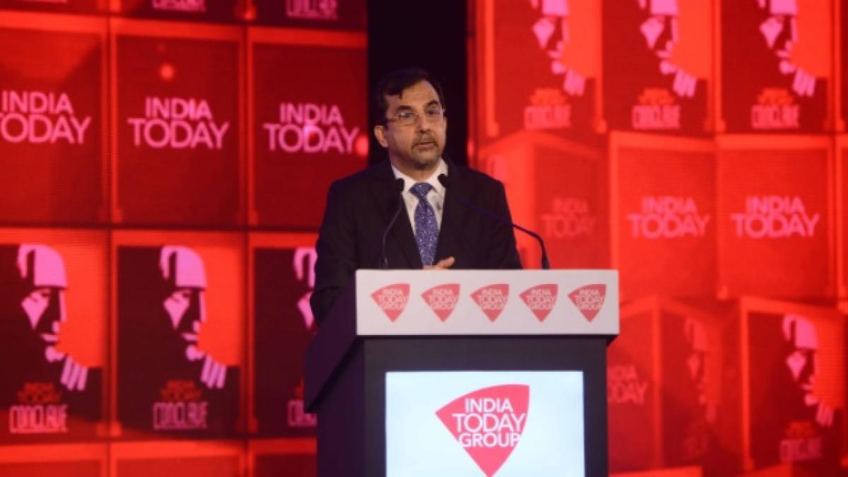 इंडिया टुडे कॉन्क्लेव 2021 में संजीव पुरी (फोटो-चंद्रदीप कुमार)