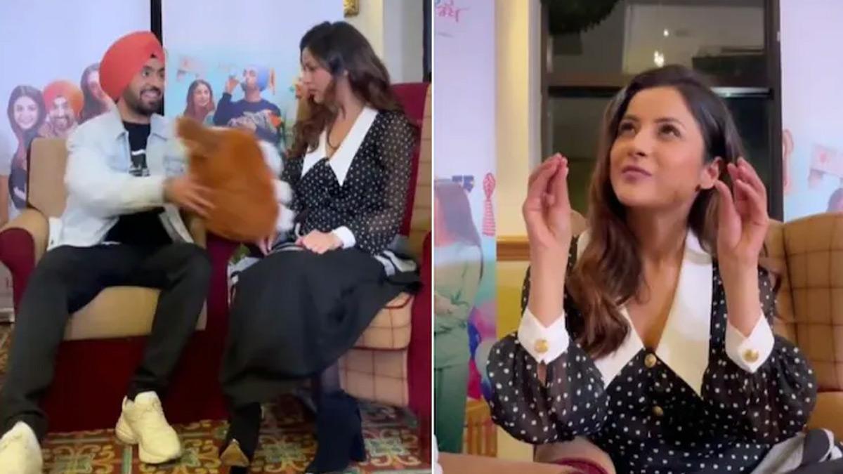 दिलजीत दोसांझ और शहनाज गिल