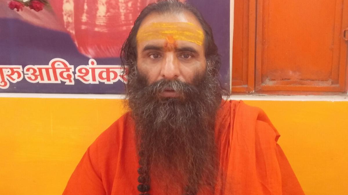 अखाड़ा परिषद के नए अध्यक्ष रविंद्र पुरी.