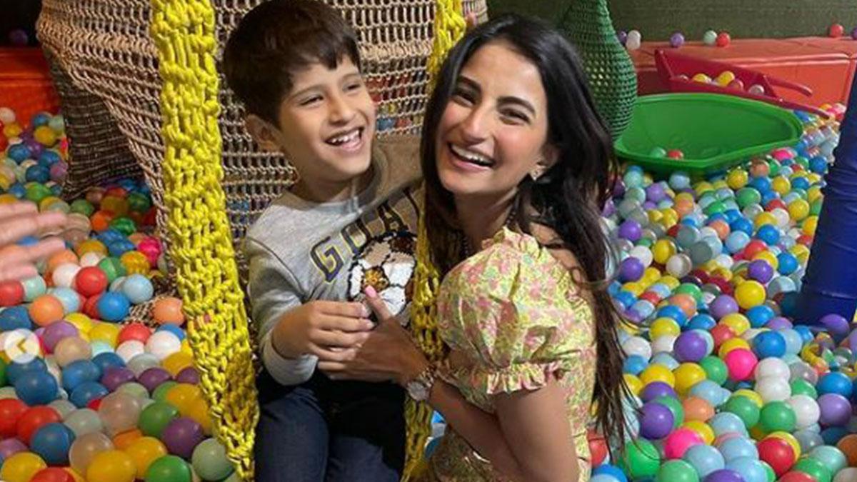 पलक तिवारी और रेयांश