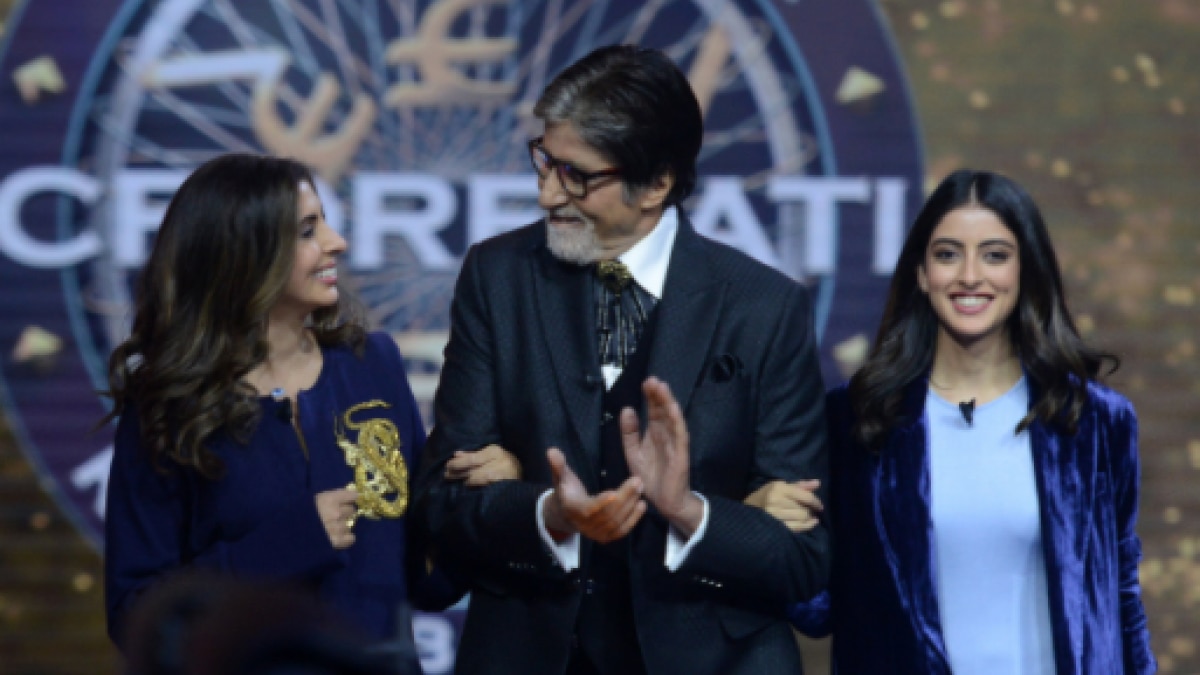 अमिताभ बच्चन-श्वेता-नव्या नवेली