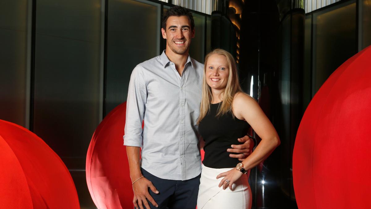 मिचेल स्टार्क-एलिसा हीली (ट्विटर)