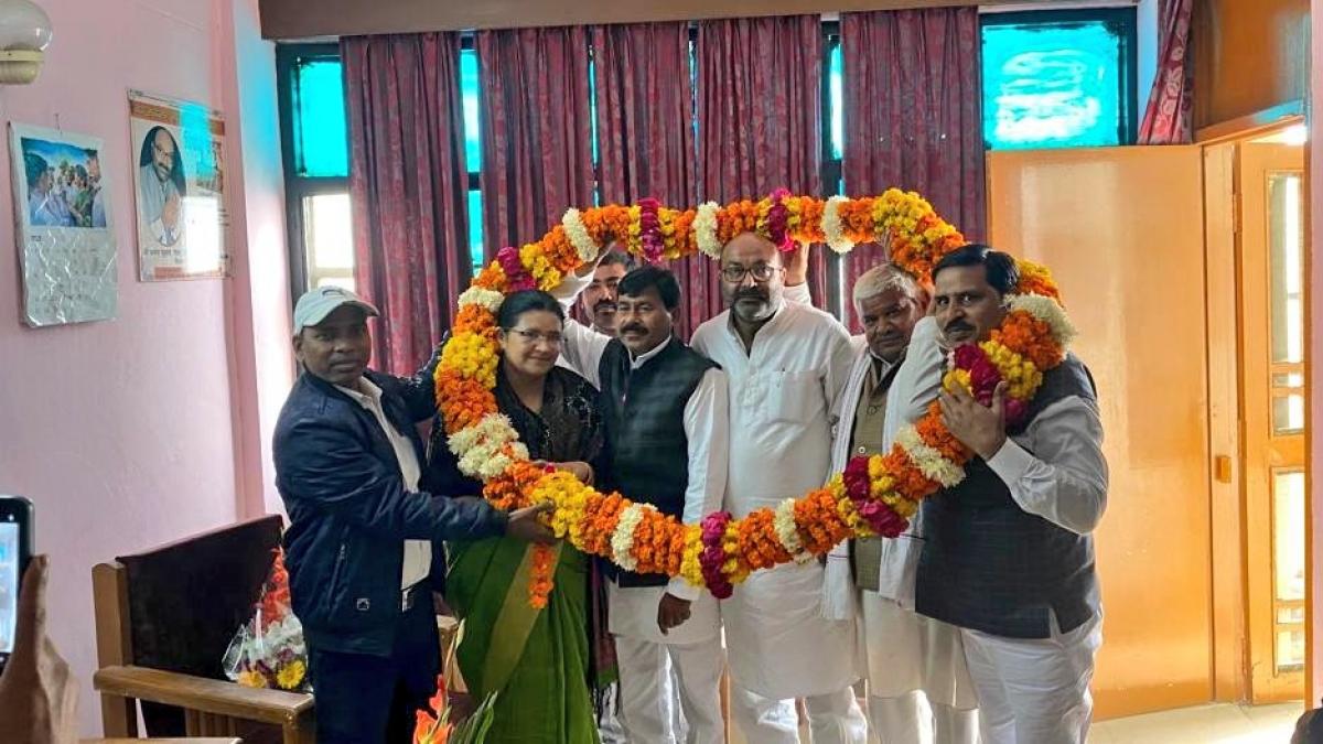 गंगाराम अंबेडकर कांग्रेस में शामिल