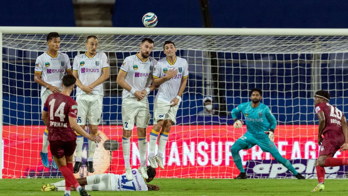Kerala Blasters vs Northeast United (PTI)