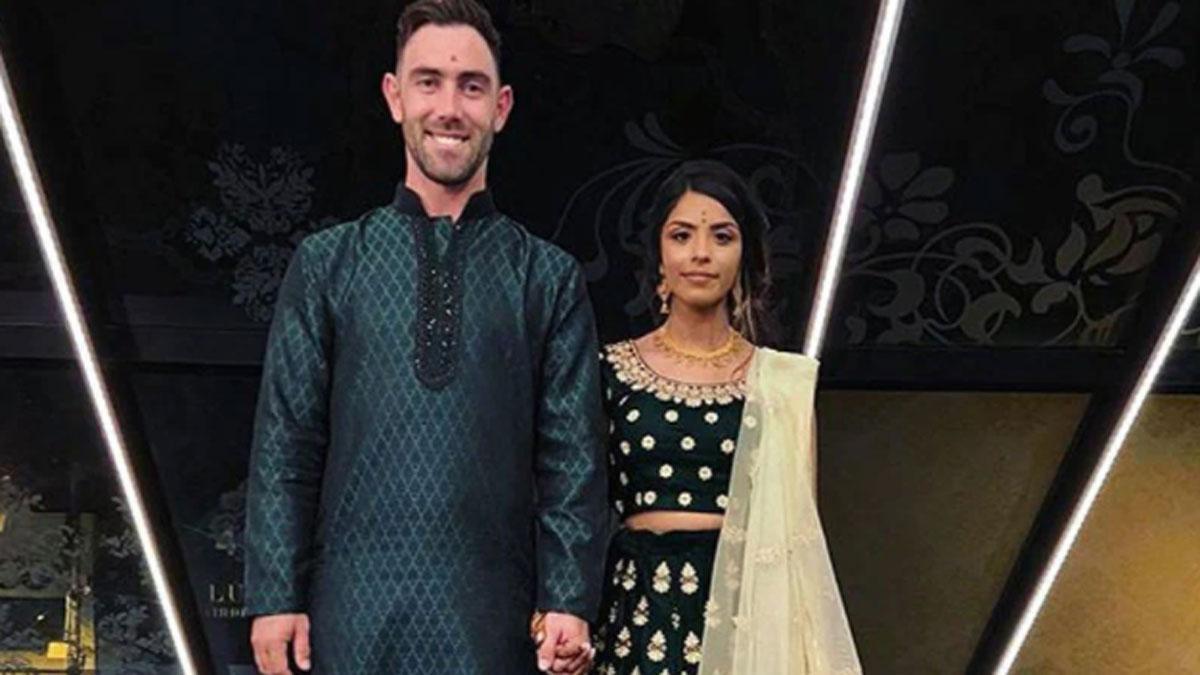 ग्लेन मैक्सवेल और विनी रमन (फोटो- सोशल मीडिया)