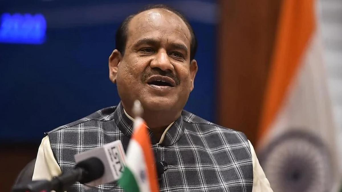 लोकसभा स्पीकर ओम बिड़ला (फाइल फोटो)