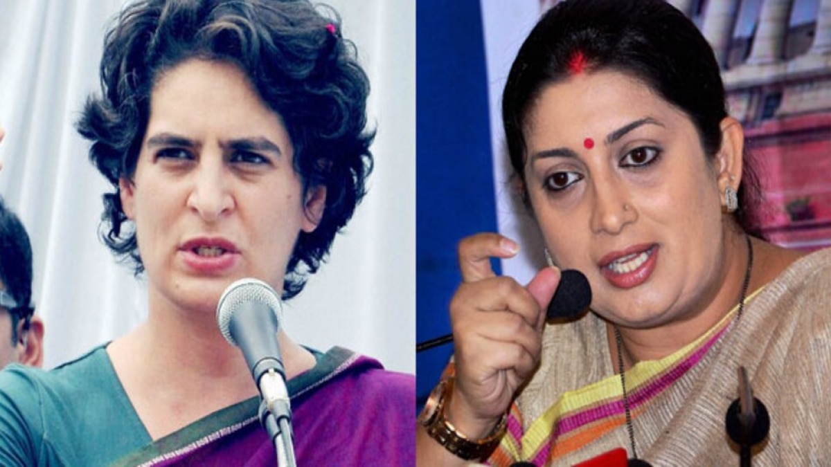 स्मृति के बयान पर प्रियंका का पलटवार