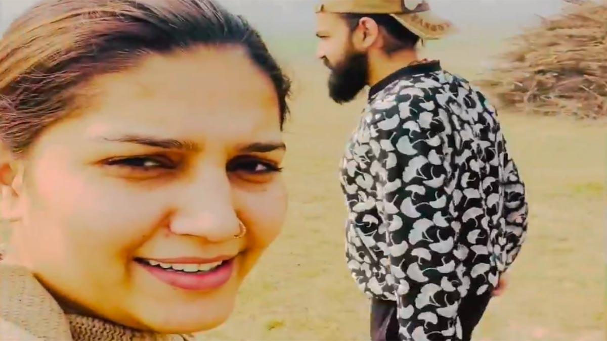 Sapna Chaudhary and Husband Veer Sahu 