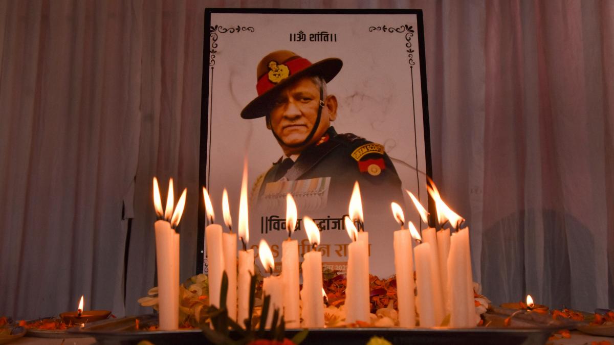 पूरे देश ने जनरल बिपिन रावत को श्रद्धांजलि दी (फोटो-PTI)