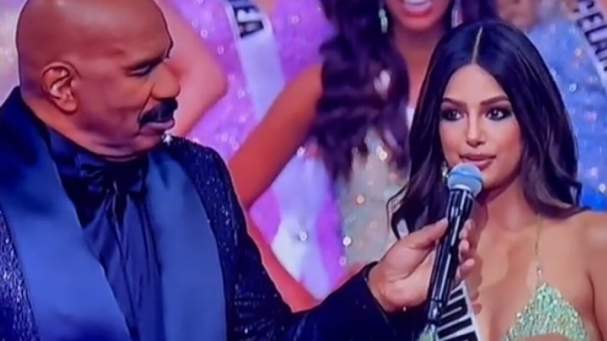 स्टीव हार्वे-हरनाज संधू