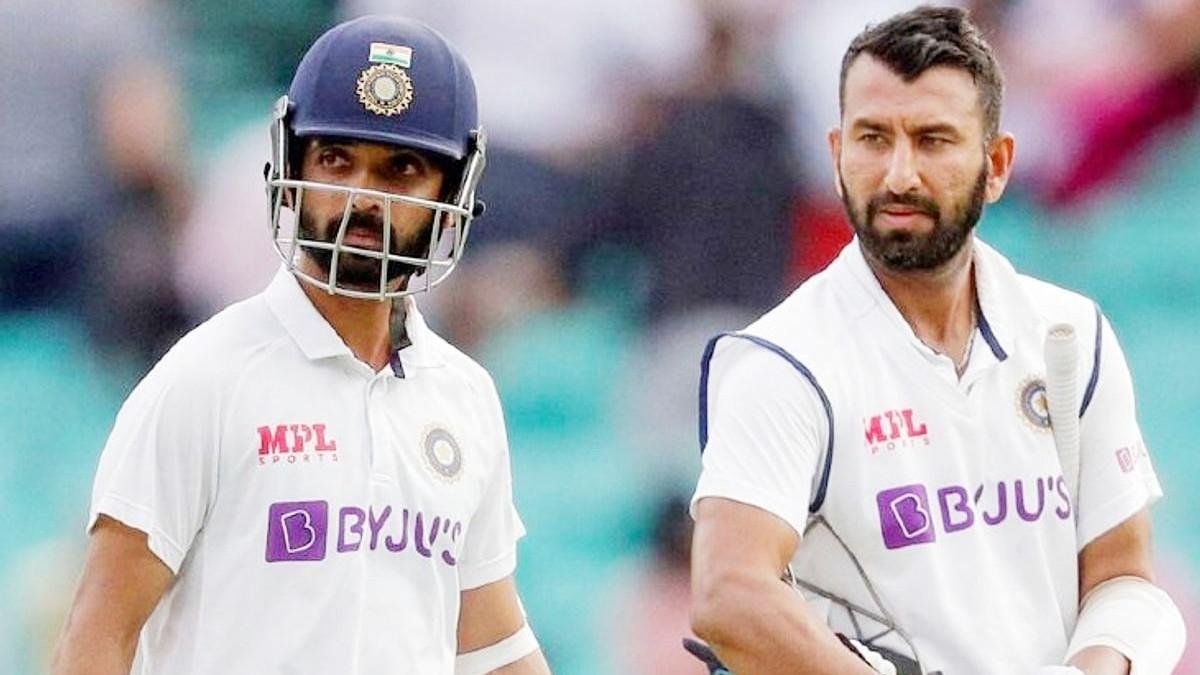 Cheteshwar pujara and Ajinkya rahane (Twitter)