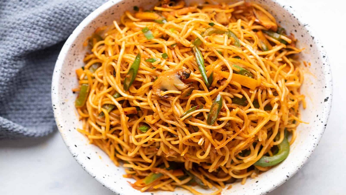 Chilli Garlic Noodles Recipe